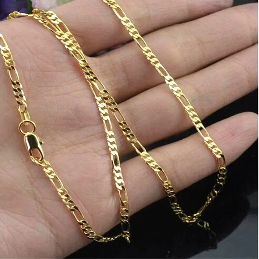 Authentic The Golden Thread Of Destiny Figaro Chain