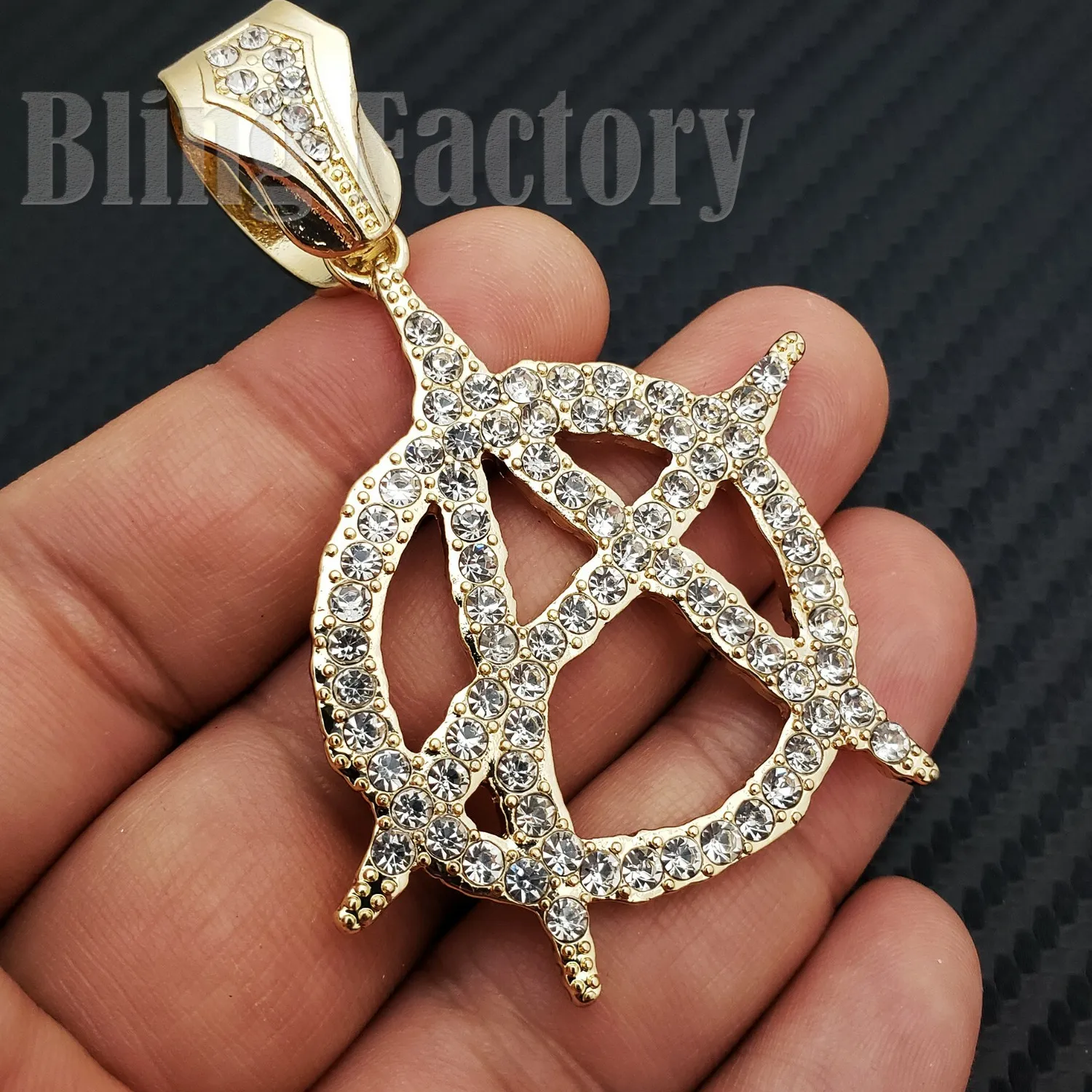Authentic The Anarchy Sigil: Golden Catalyst of Chaos and Rebirth