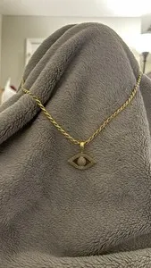 Authentic Shield of Protection: Evil Eye Charm Necklace