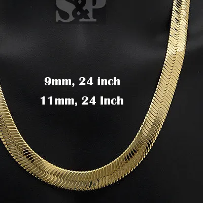 Authentic The Gilded Serpent: Eternal Flow Herringbone Chain