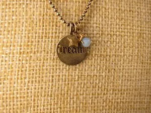 Authentic Enchanted Gold-Plated Sterling Silver Dream Cutout Pendant Necklace - 18 Inches of Whispers and Wishes