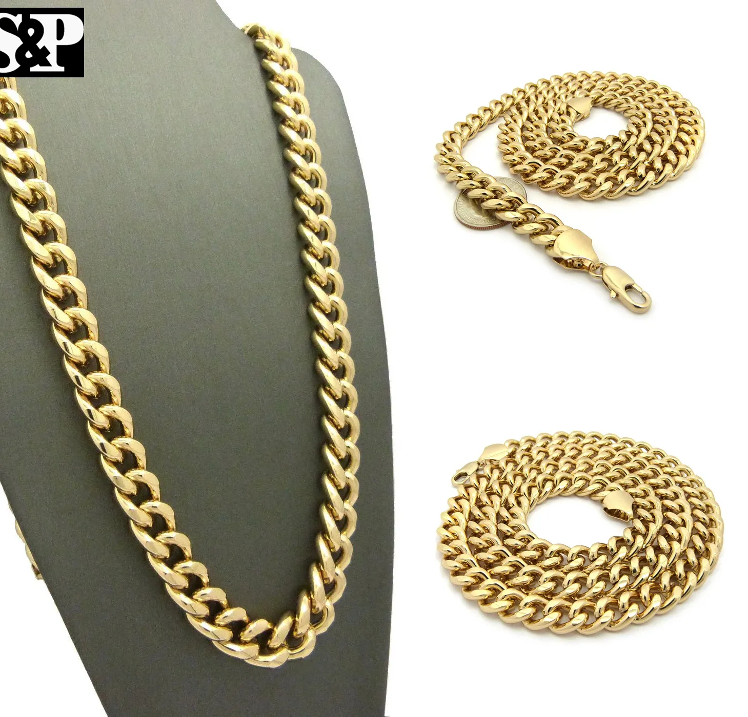Authentic The Golden Rhythm Cuban Link Talisman