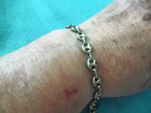 Authentic Celestial Tide Chain: 8½‑Inch 14‑K Gold‑Plated Sterling Link
