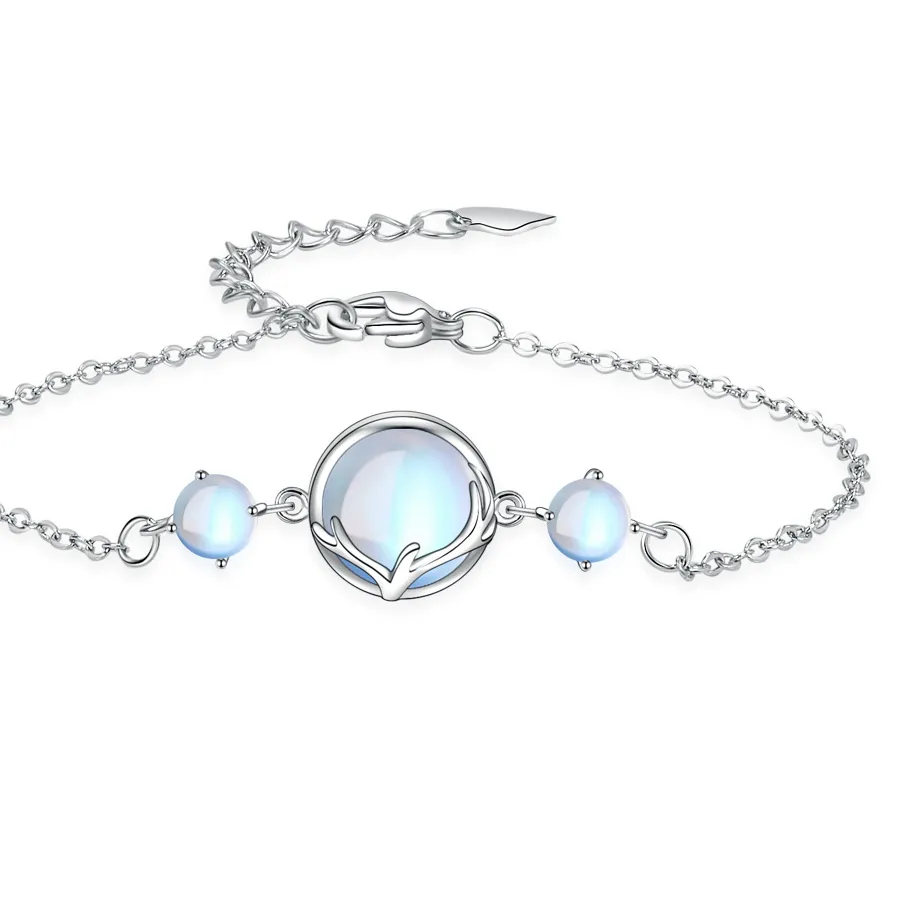 Authentic The Celestial Stag: Moonlight Talisman of the Silver Woods