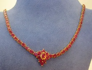 Authentic The Crimson Tear of Sovereignty: A Ruby and Gold Talisman