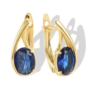 Authentic Golden Halo of Light: Cubic Zirconia Hoop Earrings