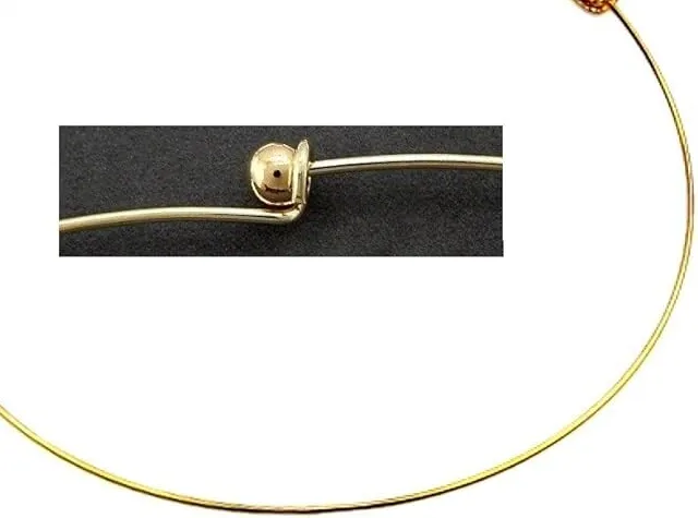 Authentic Eternal Radiance: Golden Choker of Unwavering Confidence