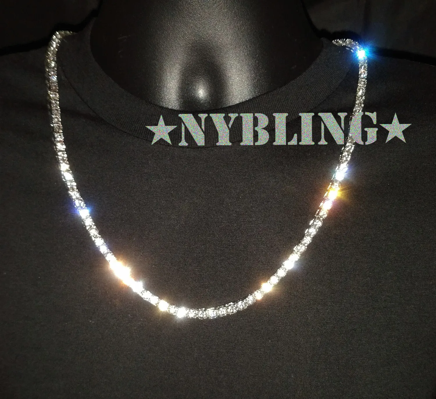 Authentic The Gilded Radiance Tennis Choker: A Conduit of Solar Light