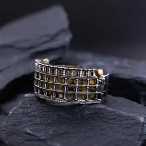 Authentic The Eternal Coliseum: A Golden Ring of Timeless Legacy