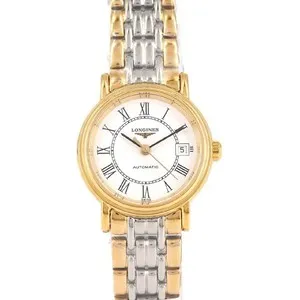 Authentic Golden Aura Chronomancer – Longines Presence with Roman White Dial