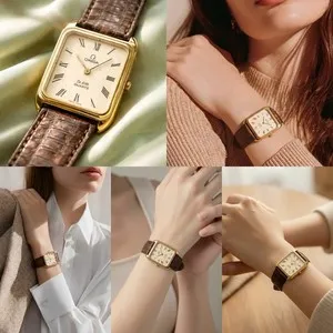 Authentic Sacred Timeless Elegance: Omega's De Ville Quartz Roman Dial