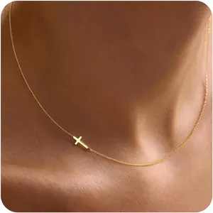 Authentic Empowering Protection: Dainty Cross of Inner Strength
