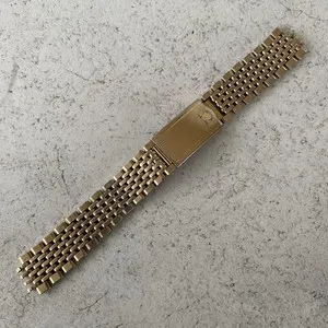 Authentic Golden Orb of Harmony: Vintage Omega Bead of Rice