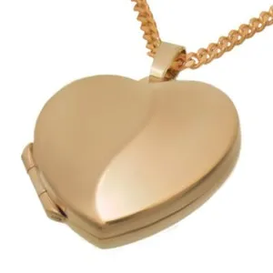 Authentic Medallion Rose Gold Plated Heart Amulet 925 Sterling Silver Red Also Engraving