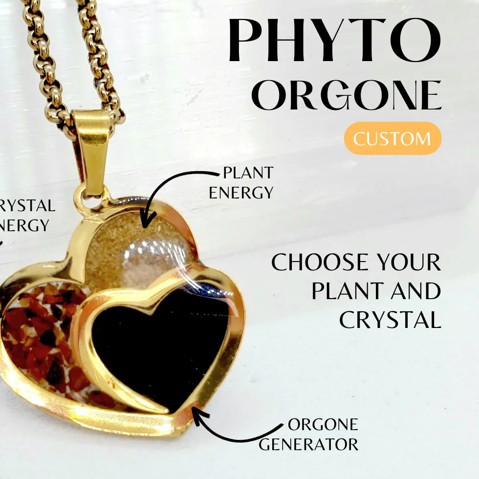 Authentic The Verdant Heart: Phytorgone Botanical Vitality Amulet