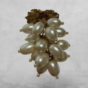 Authentic The Golden Vine Cluster Brooch of Abundance