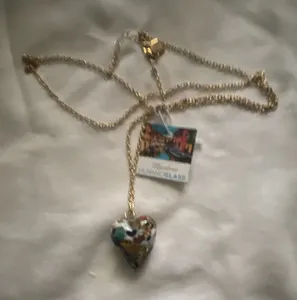 Authentic Amulet of Unconditional Love - Multicolor Heart Pendant