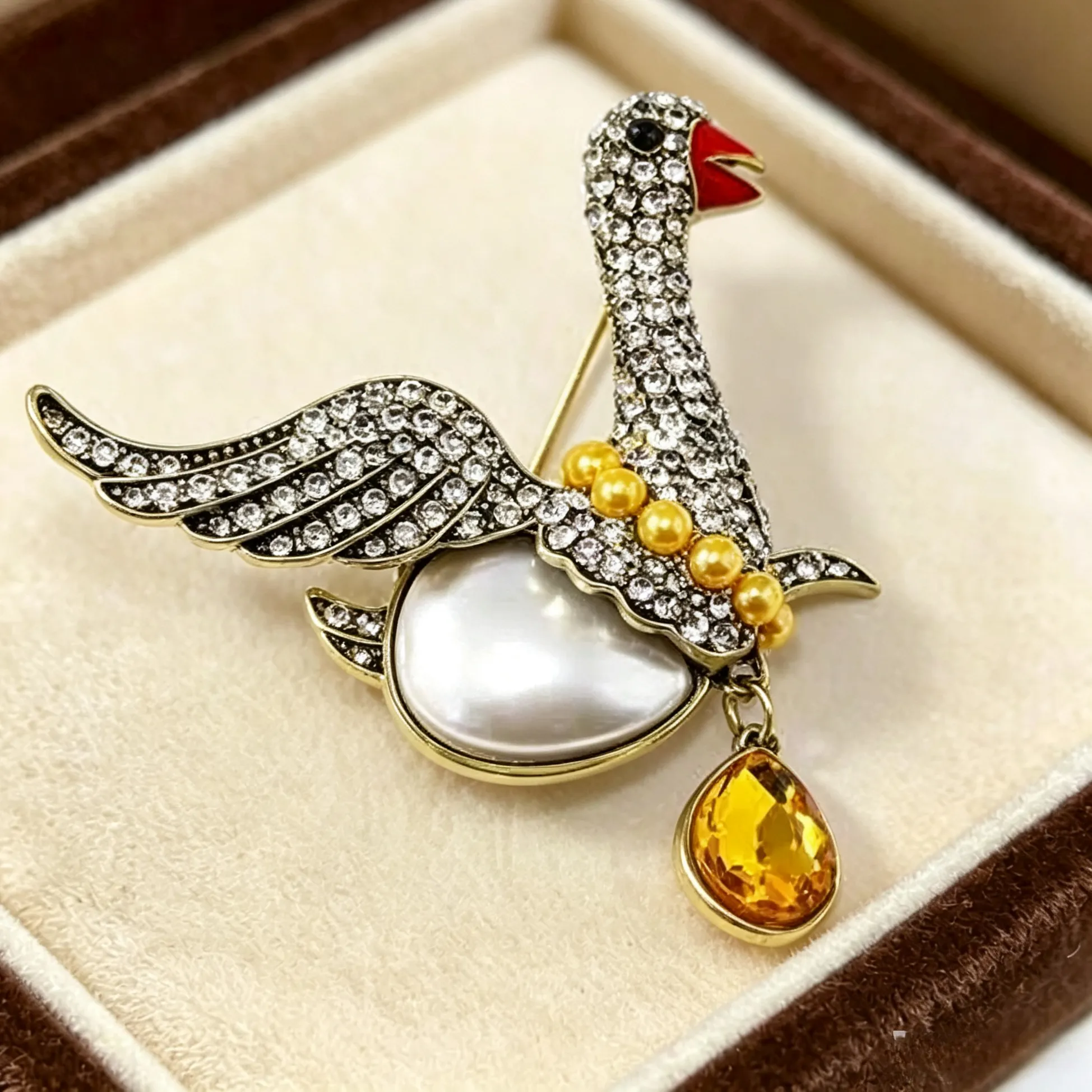 Authentic Majestic Swan's Gentle Call: Protection & Love