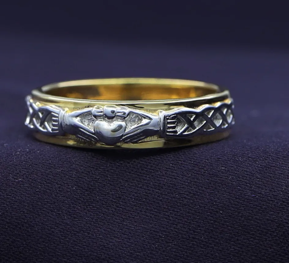 Authentic The Golden Covenant of Hands, Heart, and Crown
