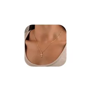 Authentic Sacred Cross of Protection: 14K Gold Plated Guardian of Soul and Spirit