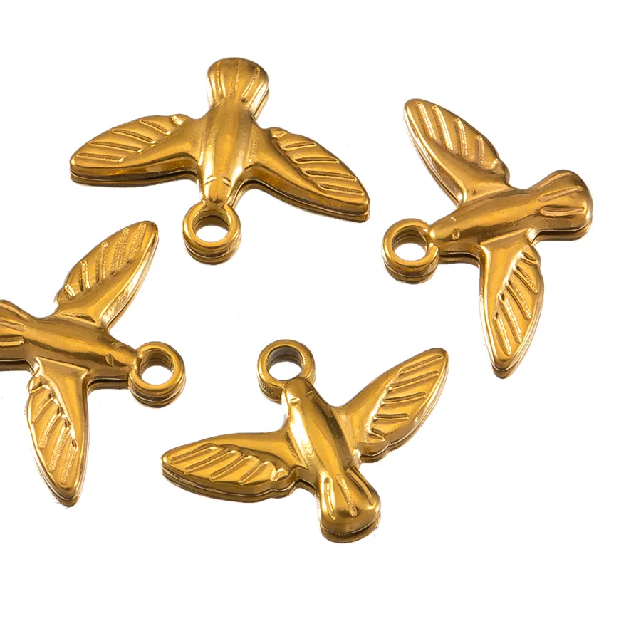 Authentic Celestial Messengers: The Dove of Peace Gold Talisman Collection