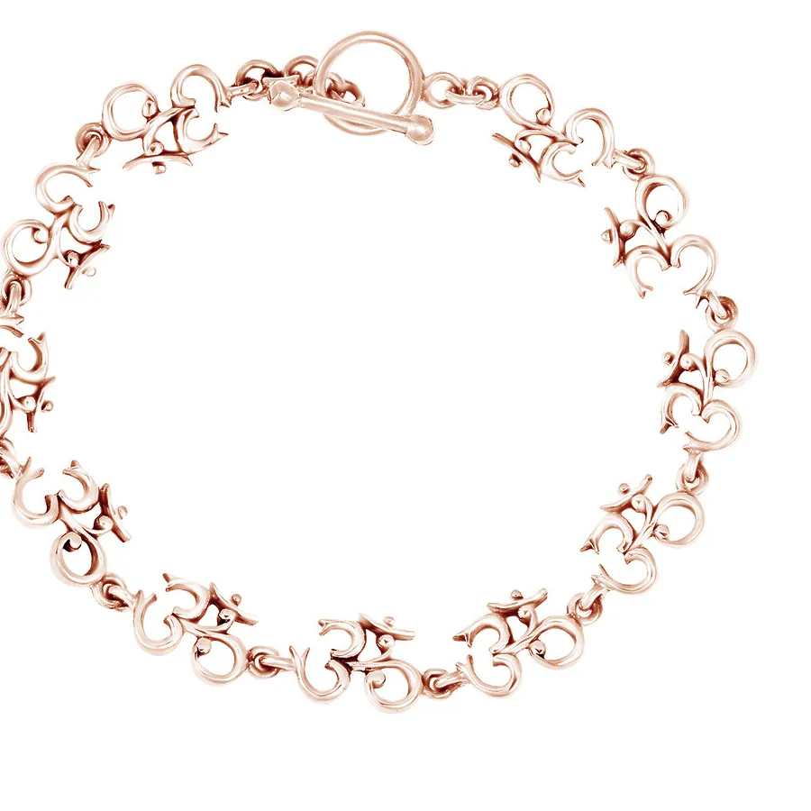 Authentic The Celestial Resonance Om Link Bracelet