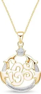 Authentic The Eternal Resonance: 14k Gold-Plated Sacred Om Amulet