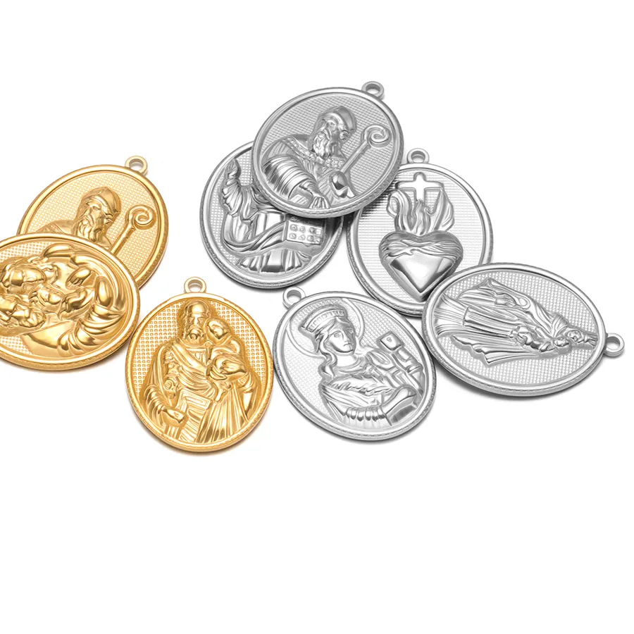 Authentic Sacred Oval Sanctified Charms - Divine Protection Emissaries