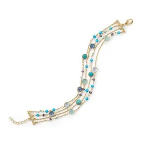 Authentic Celestial Azure Harmony: The Apatite and Turquoise Talisman