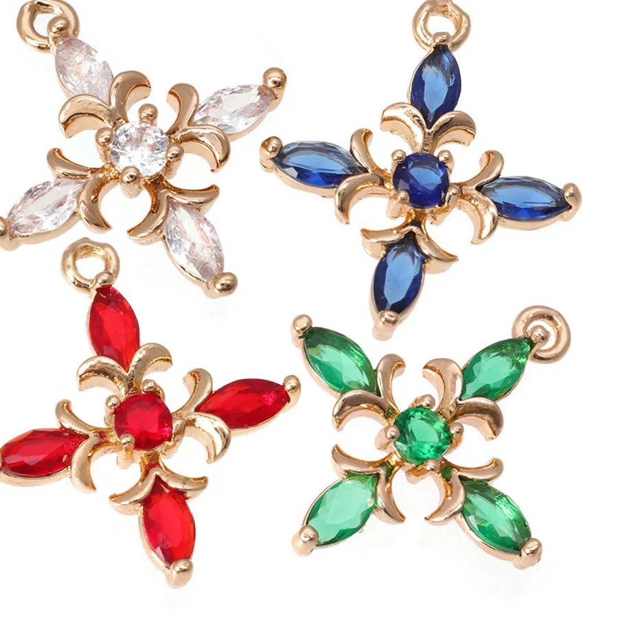 Authentic Celestial Radiance Cross Charms - Sixfold Manifestation Amulets