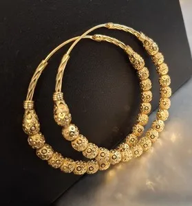 Authentic Celestial Whispers Golden Jumki Balli
