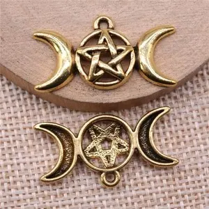 Authentic Celestial Triple Moon Pentagram Talisman Collection