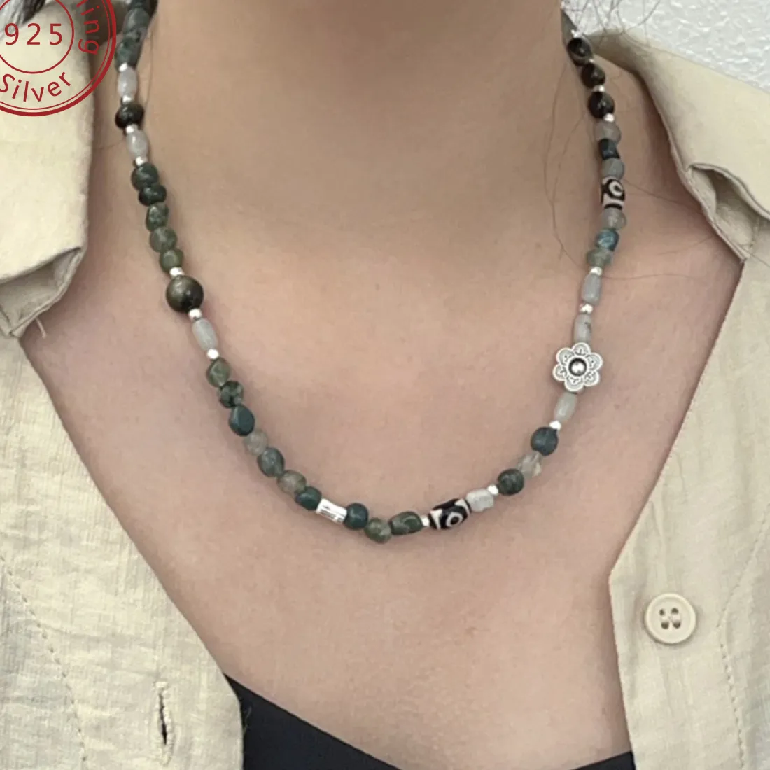 Authentic The Weaver of Elemental Harmonies: A Sacred Talismanic Necklace