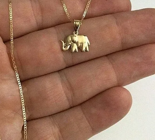 Authentic The Gilded Guardian: Celestial Elephant Wisdom Amulet