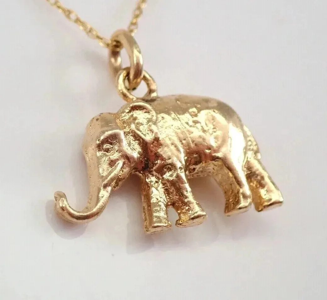 Authentic The Gilded Guardian: Celestial Elephant Wisdom Talisman
