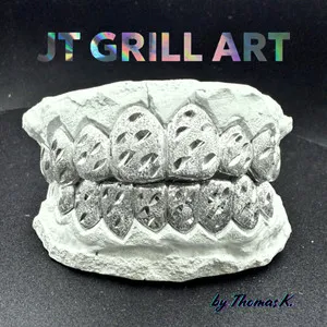 Authentic The Gilded Oracle Nugget-Cut Custom Grillz