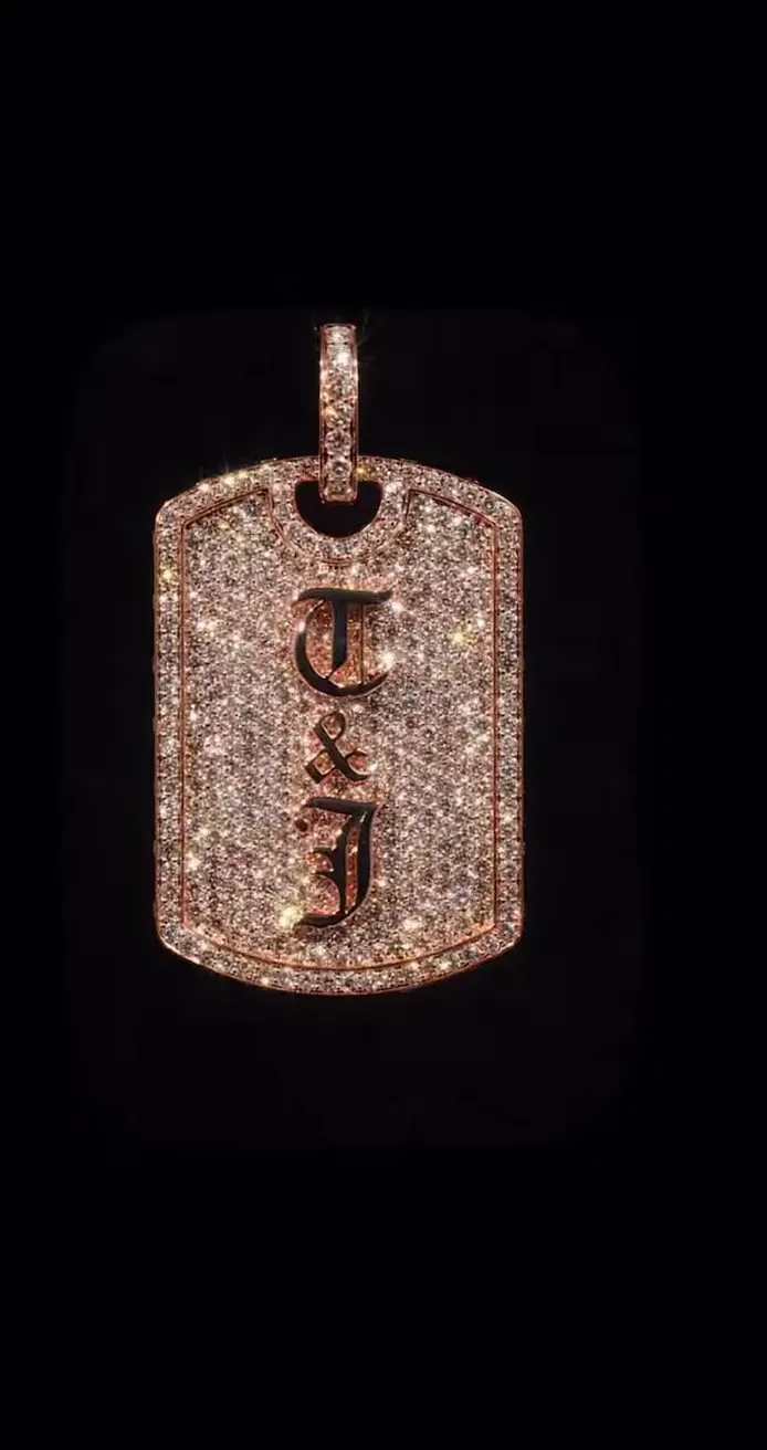 Authentic The Sigil of Self: Rose Gold Initial Amulet of Radiance