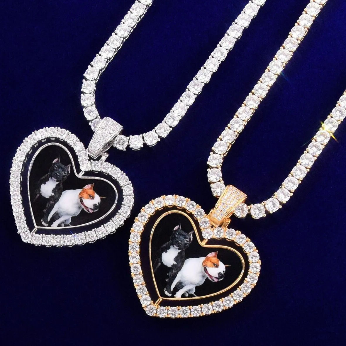 Authentic The Eternal Echo Locket: 18k Rose Gold Plated Double-Sided Heart Talisman