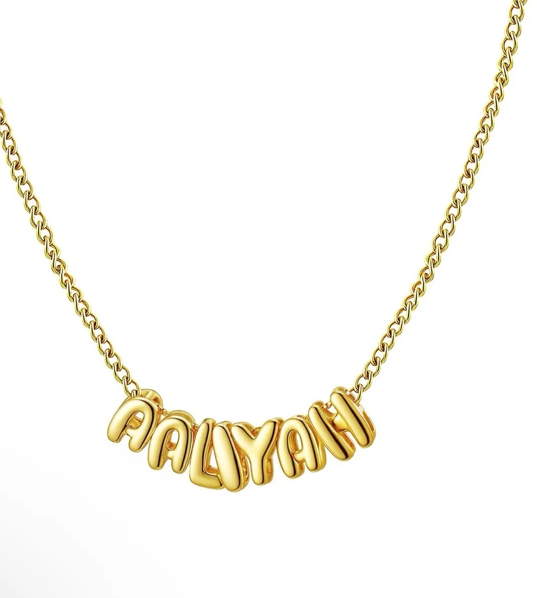Authentic The Golden Sigil of Identity: Custom Initial Letter Charm Necklace