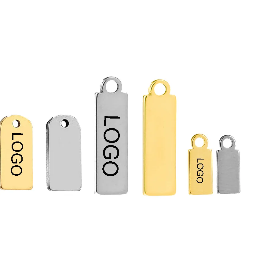 Authentic Unlock the Secrets of the Ancients: 100pcs Custom Engraved Gold Bar Charms