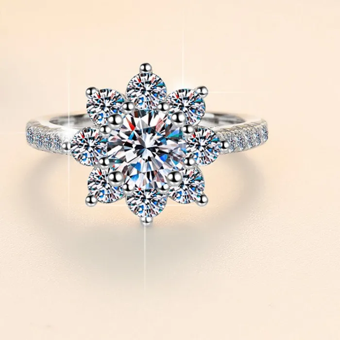 Authentic 925 Sterling Sliver Rings Shining Classics Zircon for Women Wedding Engagement Jewelry Luxury High Quality R36415