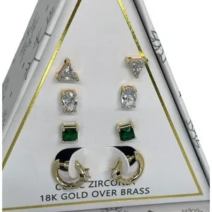 Authentic Radiant Solstice Luminary 18K Gold-Plated Holiday Talisman Set