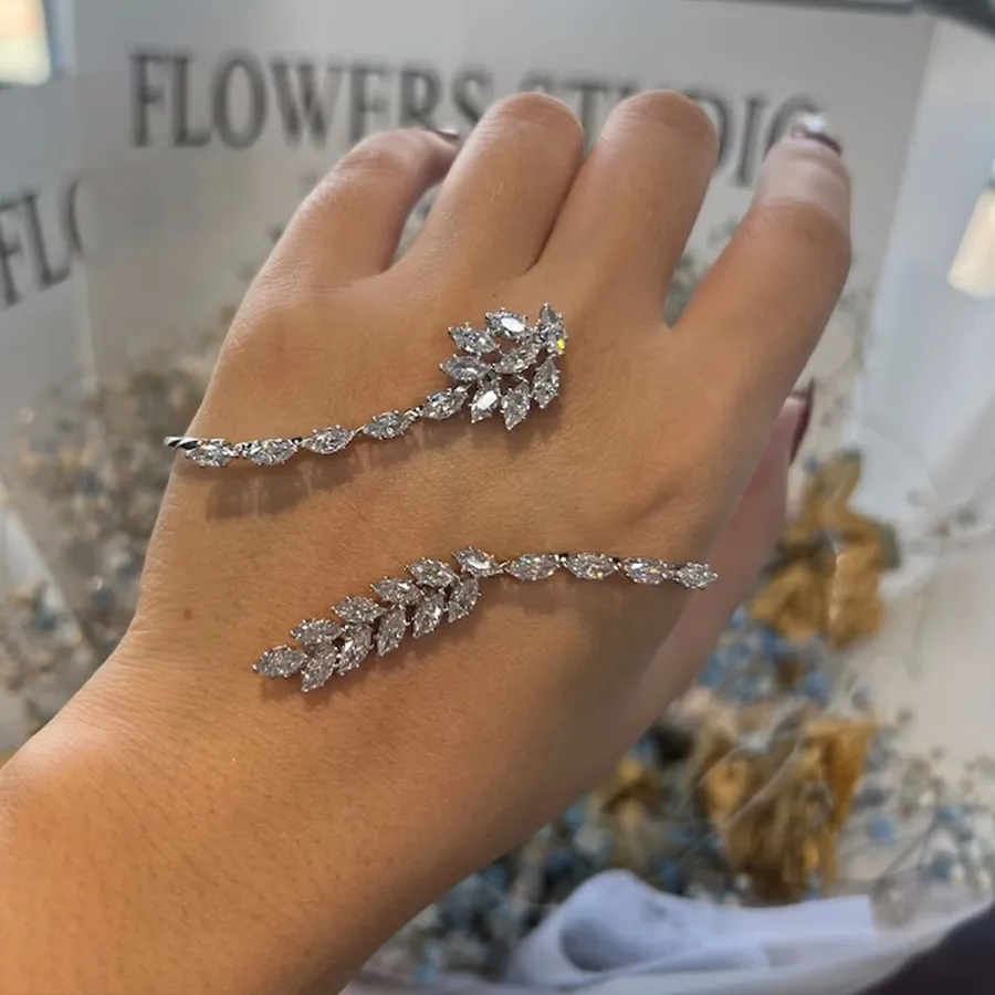 Authentic The Verdant Vine Hand-Chain: A Talisman of Eternal Growth