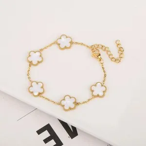 Authentic The Gilded Blossom Adjustable Plant Flower Bracelet