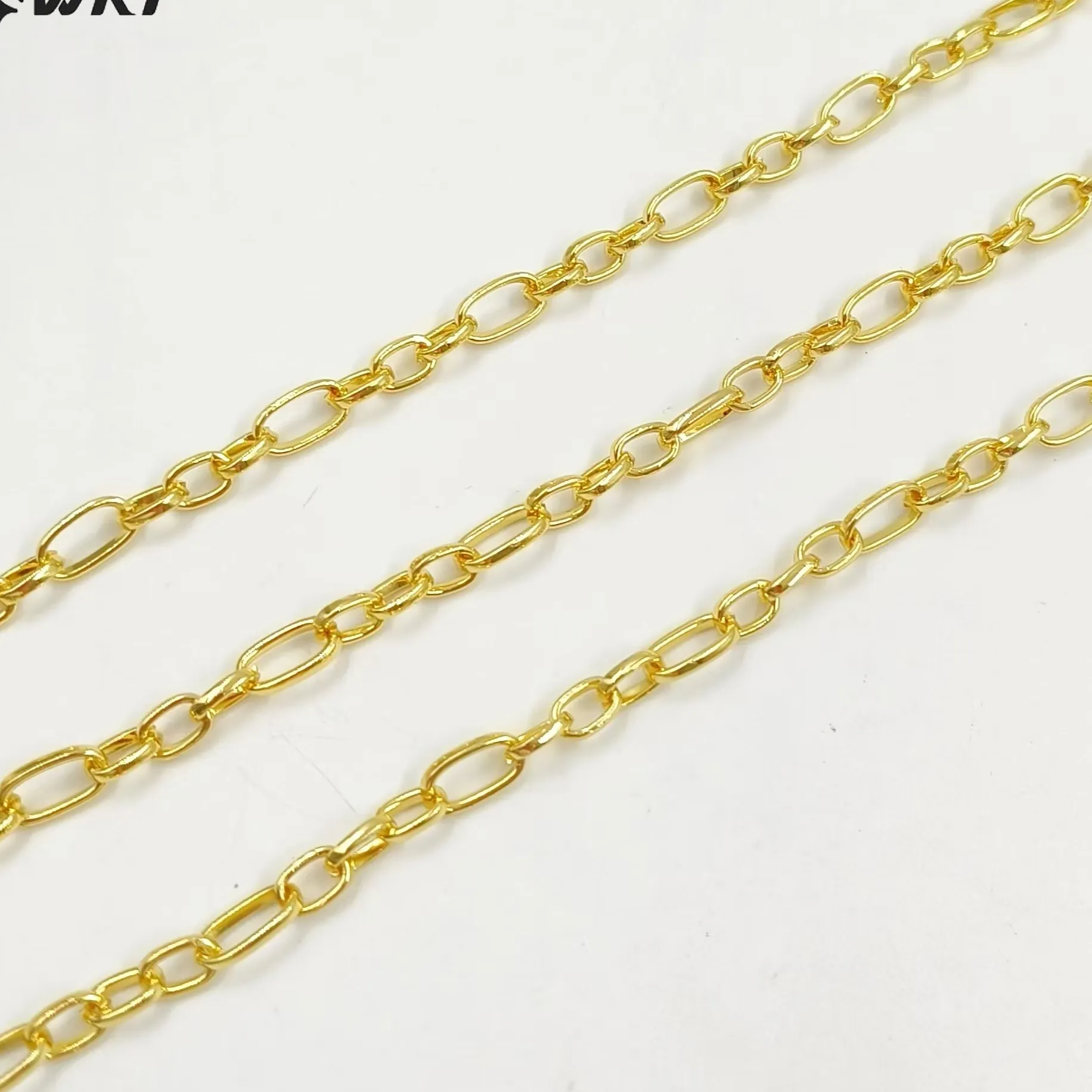Authentic The Golden Conduit: 18K Real Gold Plated Handmade Brass Chain