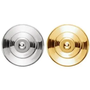 Authentic Gold Plated or Nickel Plated Tie Tack Clutch 10 pcs for Pin Post Stem Fastener