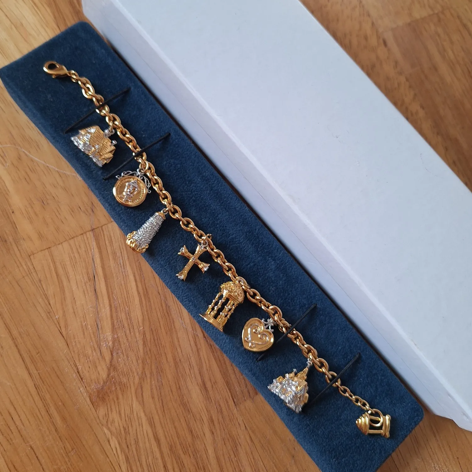 Authentic The Weaver of Grace: 24K Gold-Plated Faith and Family Talisman