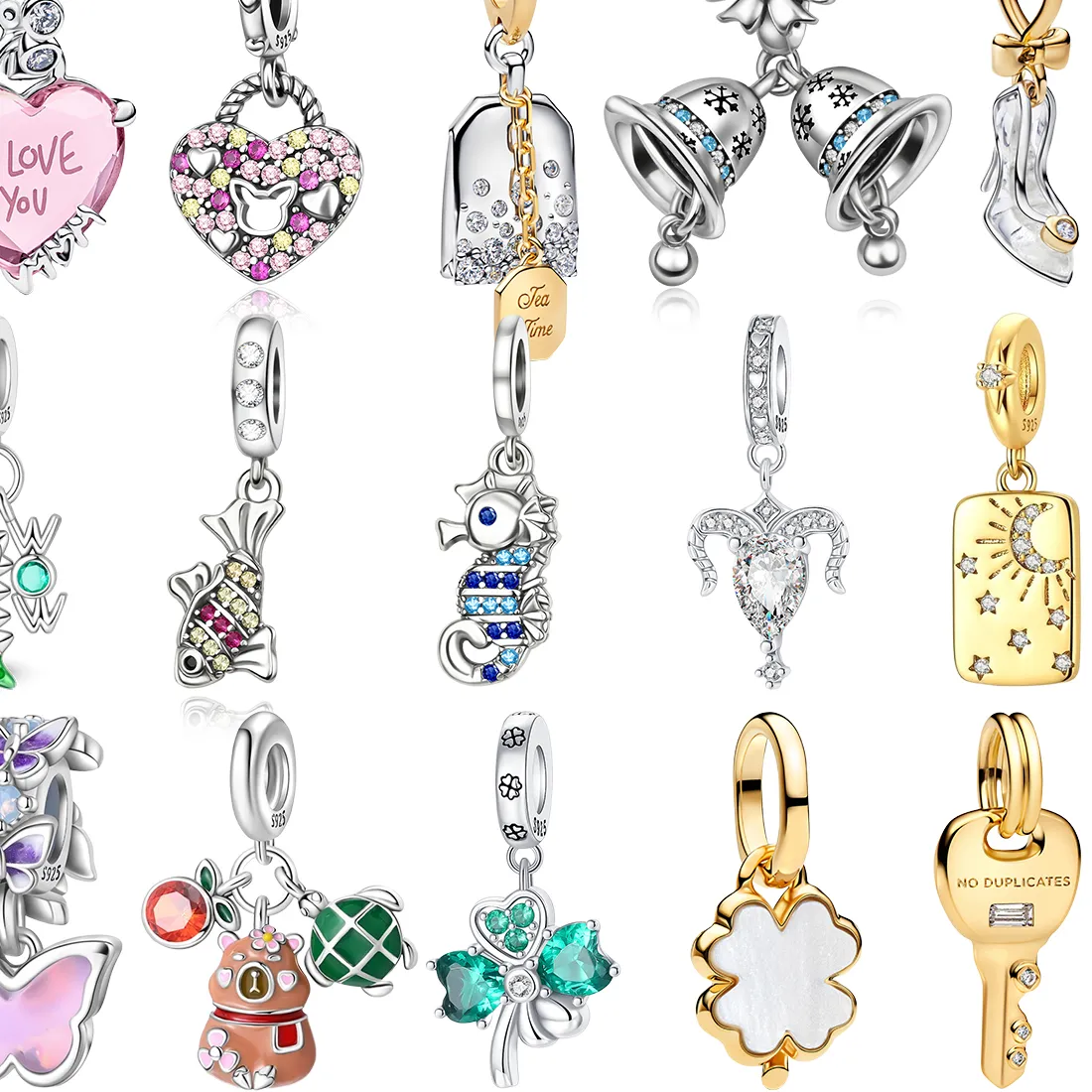Authentic The Alchemist’s Menagerie: Sacred Silver Charms of Manifestation