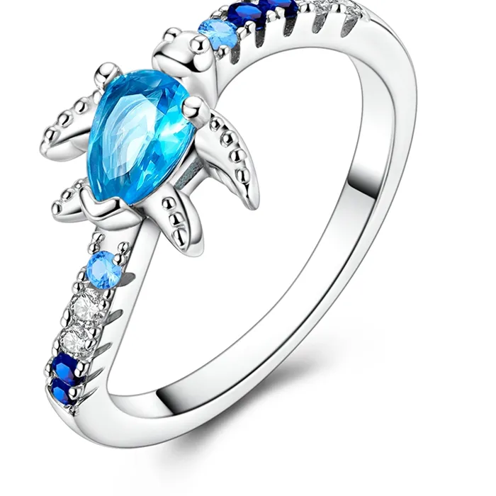 Authentic 2026 Original 925 Sterling Silver Exquisite Turtle Roaming Closed Ring For Man Birthday Party Jewelry Gifts