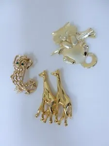Authentic The Celestial Trio: A Curated Collection of Gilded Talismans